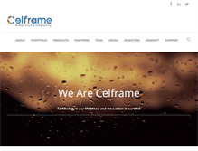 Tablet Screenshot of celframe.com